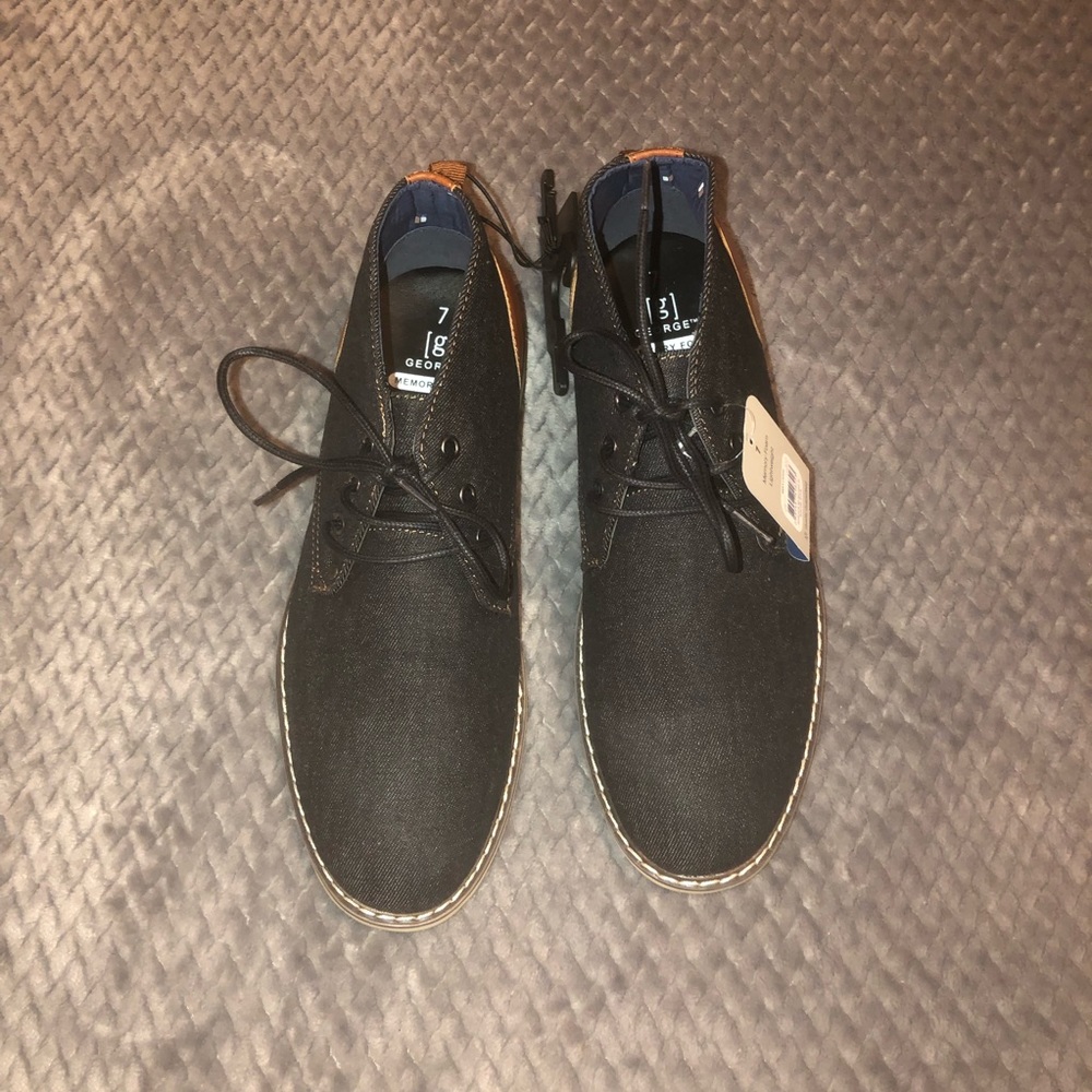 Men’s Black Denim Boot B14